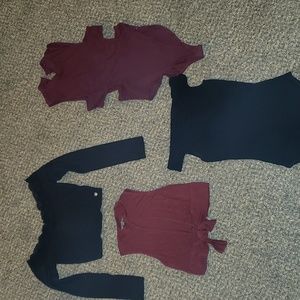 Body suit/ halter lot